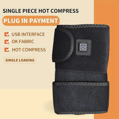 Electric Knee Heating Pad Heated Knee Brace Support for Arthritis Joint Old Cold Leg Knee Warmer